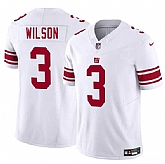 Men & Women & Youth New York Giants #3 Russell Wilson White 2025 F.U.S.E. Vapor Untouchable Limited Stitched Jersey,baseball caps,new era cap wholesale,wholesale hats